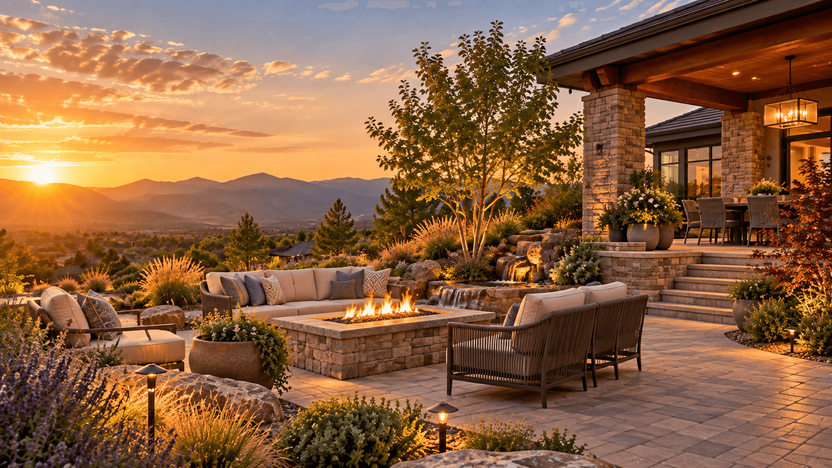 Backyard Patio Retreat
