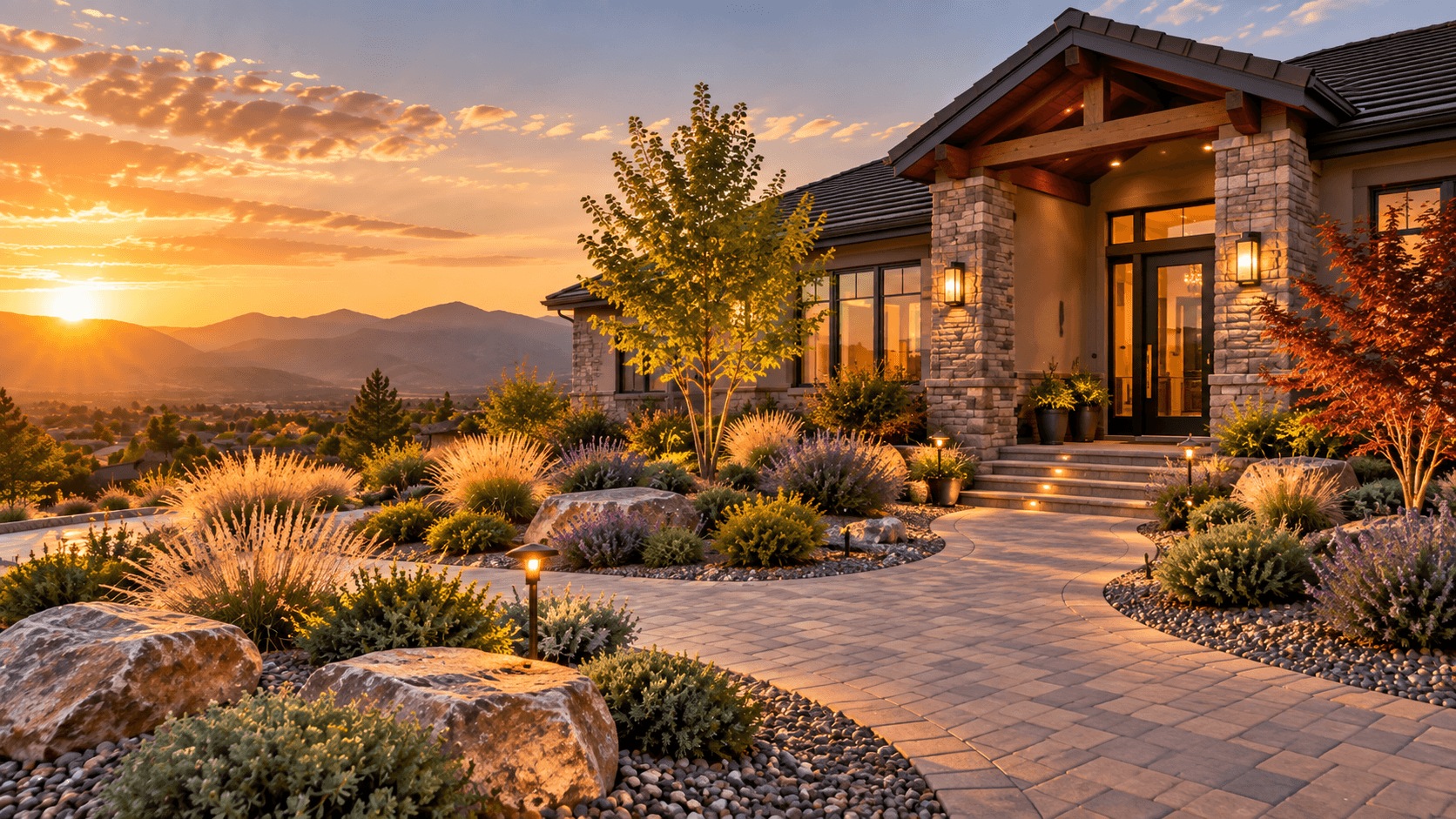 Modern Xeriscape